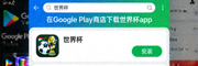 在Google Play商店下载世界杯app